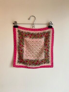 Vintage Saldarini Square Scarf